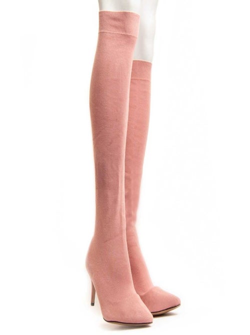 Botte à Talons Matériel Synthétique Montevita - Kiabi Botte à Talons Matériel Synthétique Montevita - Kiabi