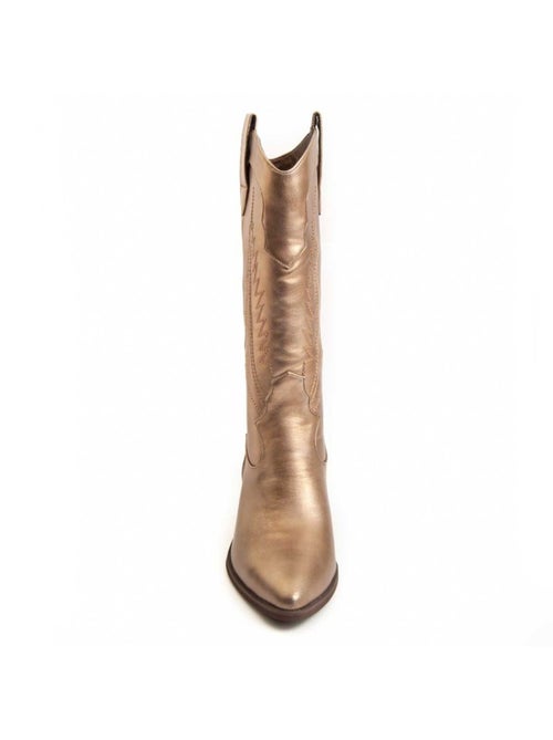 Botte à Talons Matière Synthétique Et Textile Montevita - Kiabi Botte à Talons Matière Synthétique Et Textile Montevita - Kiabi