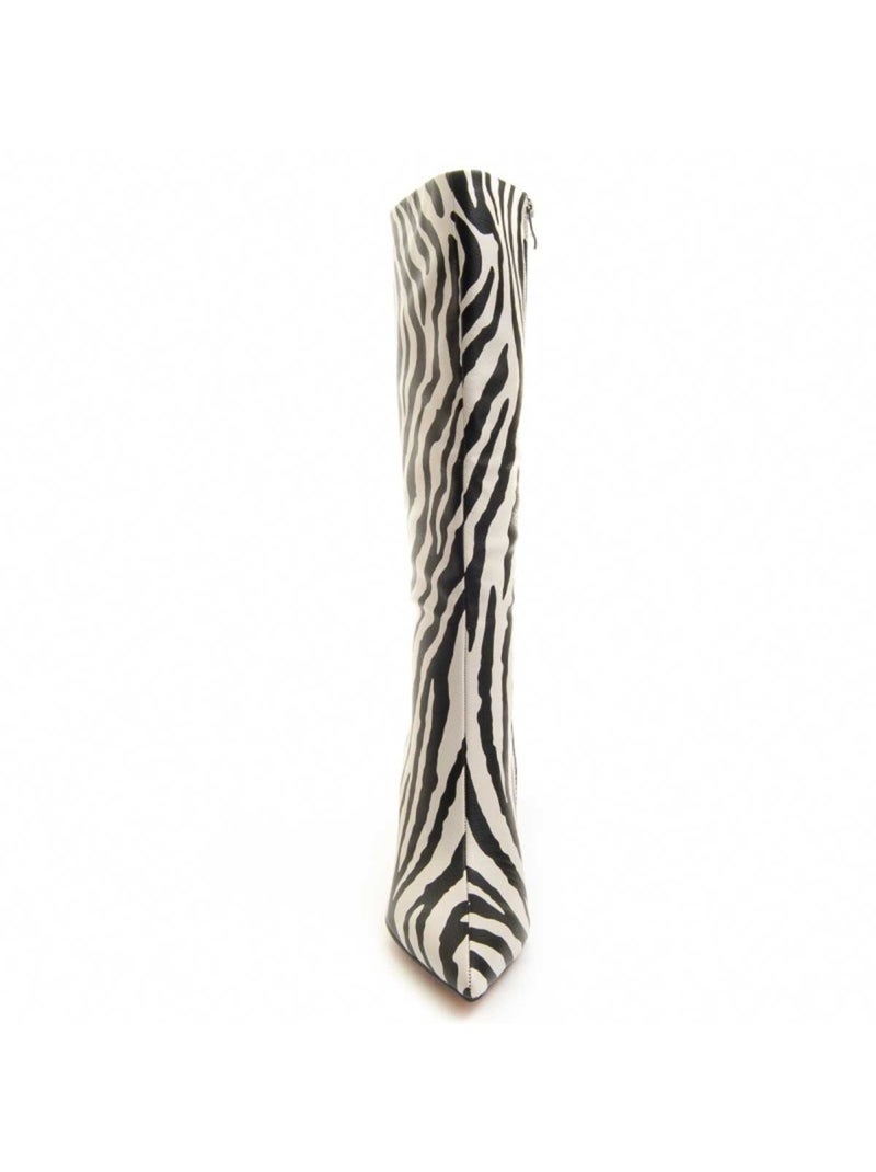 Botte à Talons Matière Synthétique Et Textile Montevita Multicolore - Kiabi