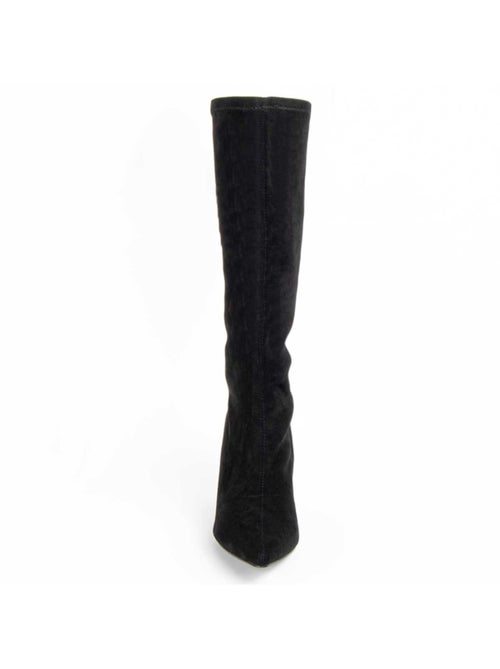 Botte à Talons Matière Synthétique Et Textile Montevita - Kiabi Botte à Talons Matière Synthétique Et Textile Montevita - Kiabi