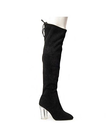 Botte à Talons Tissu Montevita