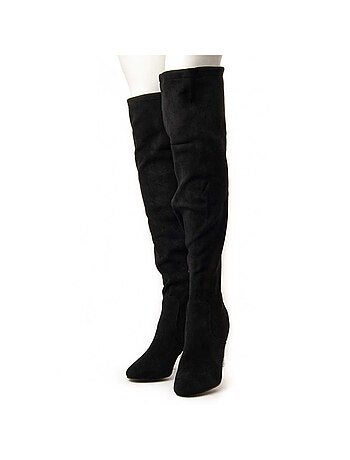 Botte à Talons Tissu Montevita