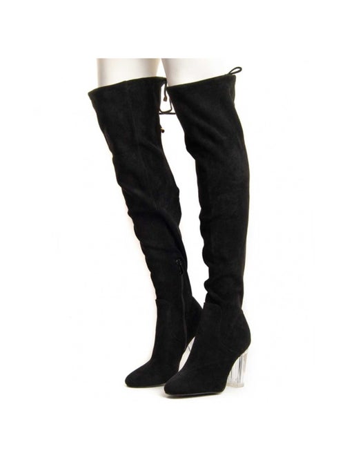 Botte à Talons Tissu Montevita - Kiabi Botte à Talons Tissu Montevita - Kiabi