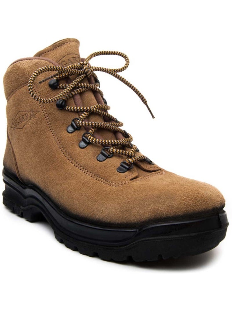 Botte Cuir Naturel Northome Beige - Kiabi