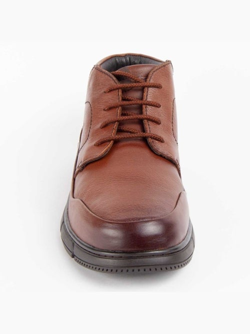 Botte Cuir Naturel Purapiel - Kiabi Botte Cuir Naturel Purapiel - Kiabi