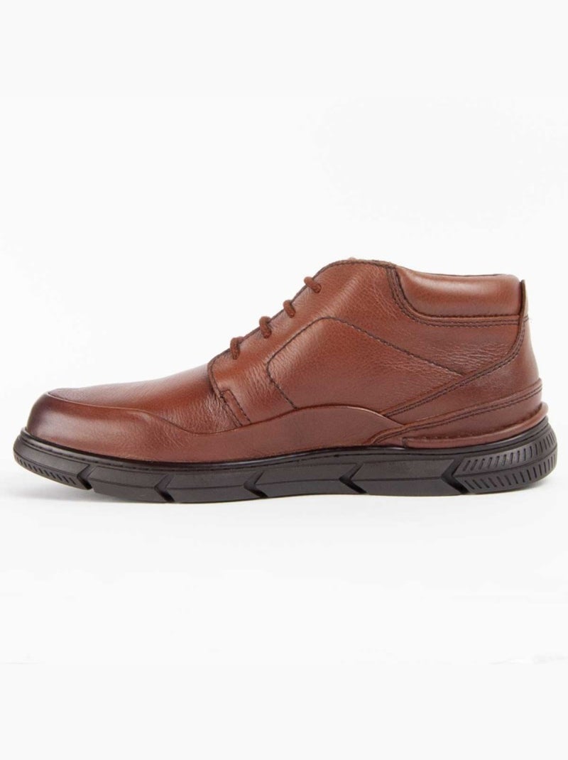 Botte Cuir Naturel Purapiel Marron - Kiabi