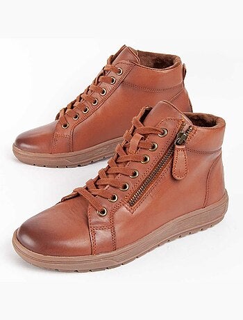 Botte Cuir Naturel Purapiel