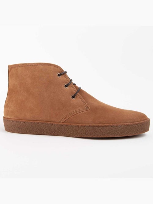 Botte Cuir Naturel Purapiel - Kiabi Botte Cuir Naturel Purapiel - Kiabi