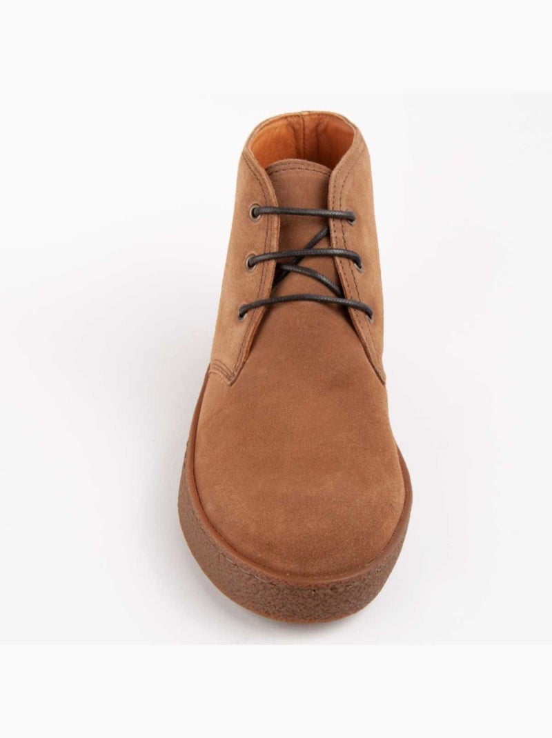 Botte Cuir Naturel Purapiel Marron - Kiabi