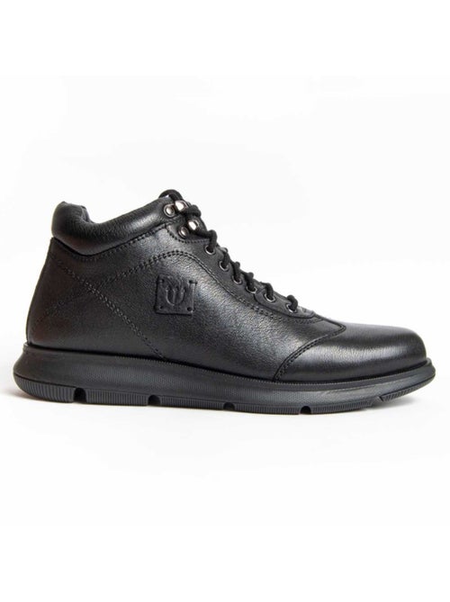 Botte Cuir Naturel Purapiel - Kiabi Botte Cuir Naturel Purapiel - Kiabi