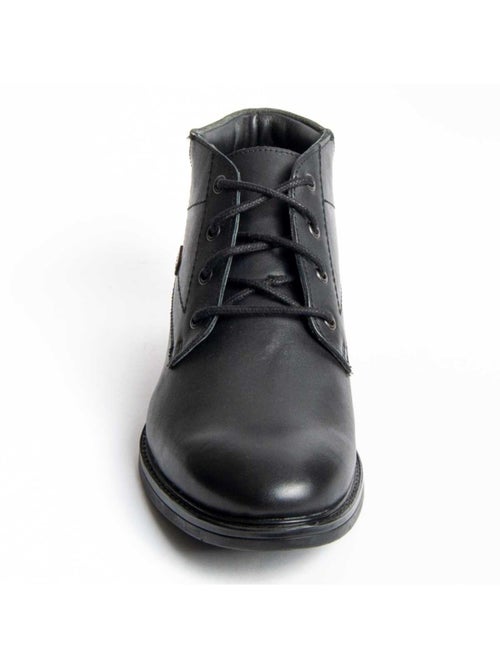 Botte Cuir Naturel Purapiel - Kiabi Botte Cuir Naturel Purapiel - Kiabi