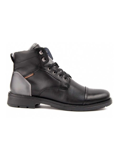 Botte Cuir Naturel Purapiel - Kiabi Botte Cuir Naturel Purapiel - Kiabi