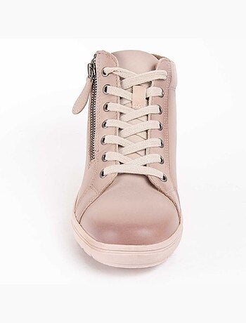 Botte De Cheville Cuir Naturel Purapiel