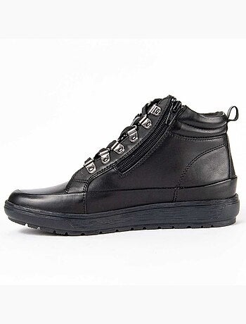 Botte De Cheville Cuir Naturel Purapiel