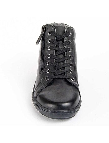 Botte De Cheville Cuir Naturel Purapiel