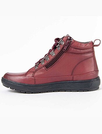 Botte De Cheville Cuir Naturel Purapiel
