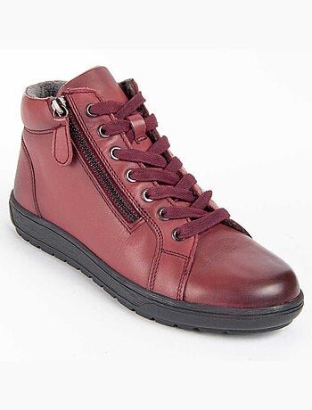 Botte De Cheville Cuir Naturel Purapiel