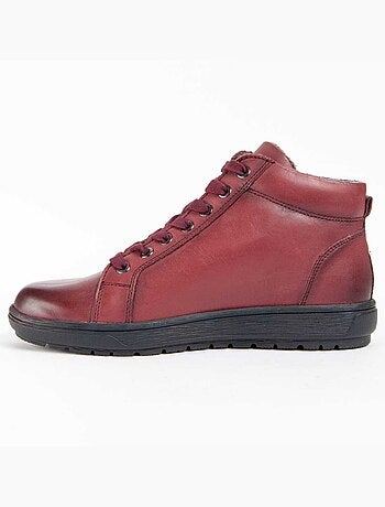 Botte De Cheville Cuir Naturel Purapiel