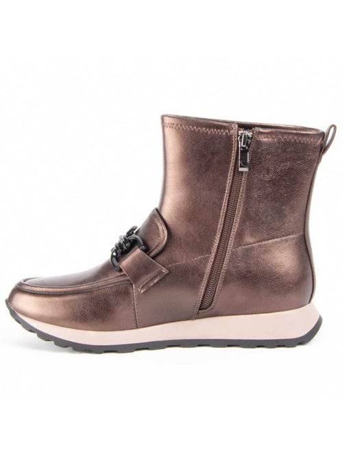 Botte De Cheville Matière Synthétique Et Textile Montevita - Kiabi Botte De Cheville Matière Synthétique Et Textile Montevita - Kiabi