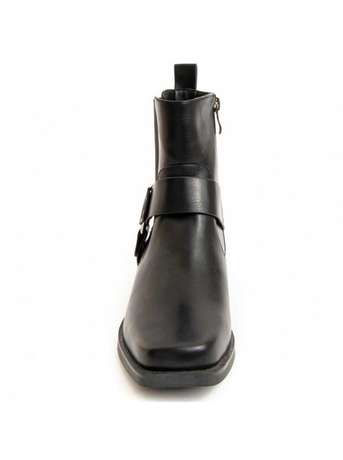 Botte De Cheville Matière Synthétique Et Textile Montevita - Kiabi Botte De Cheville Matière Synthétique Et Textile Montevita - Kiabi