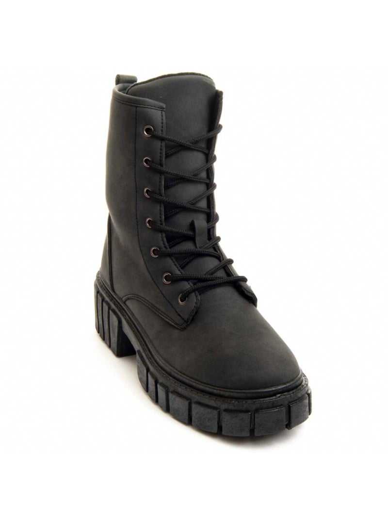 Botte Matériel Synthétique Montevita Noir - Kiabi