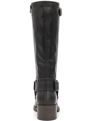 Bottes à talon matière synthétique montevita