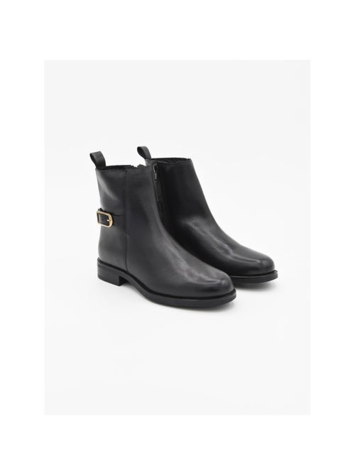 Bottes Basses Matériau Synthétique Purapiel - Kiabi Bottes Basses Matériau Synthétique Purapiel - Kiabi
