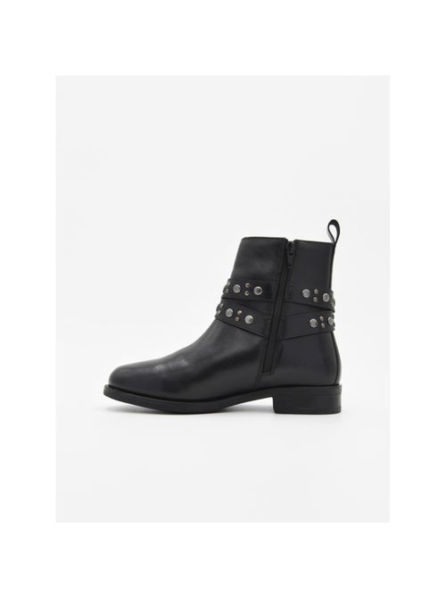 Bottes Basses Matériau Synthétique Purapiel - Kiabi Bottes Basses Matériau Synthétique Purapiel - Kiabi