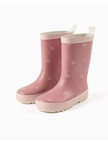 Bottes de pluie avec imprimé floral