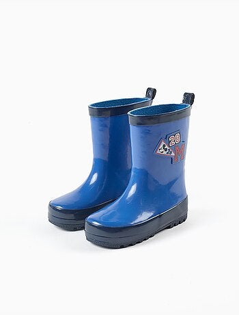 Bottes de pluie en caoutchouc avec imprimés mickey