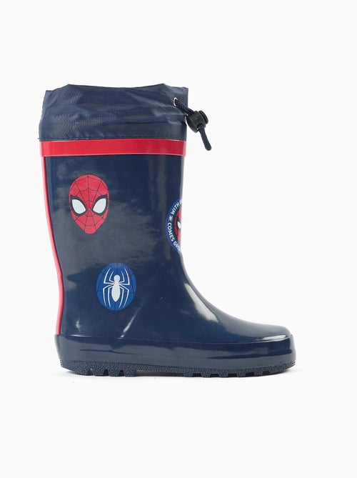 Bottes de pluie en caoutchouc avec imprimés spider-man - Kiabi Bottes de pluie en caoutchouc avec imprimés spider-man - Kiabi
