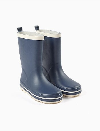 Bottes de pluie en caoutchouc avec semelle antidérapante