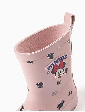 Bottes de pluie en caoutchouc minnie