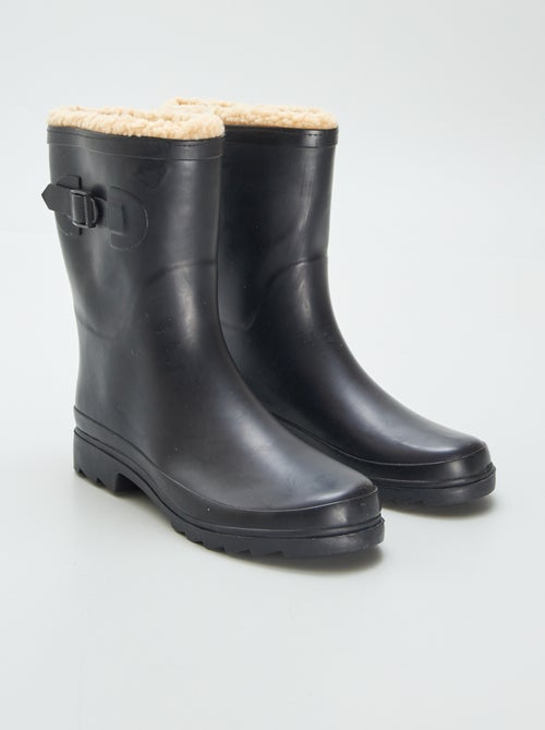 Bottes de pluie fourrées - Kiabi