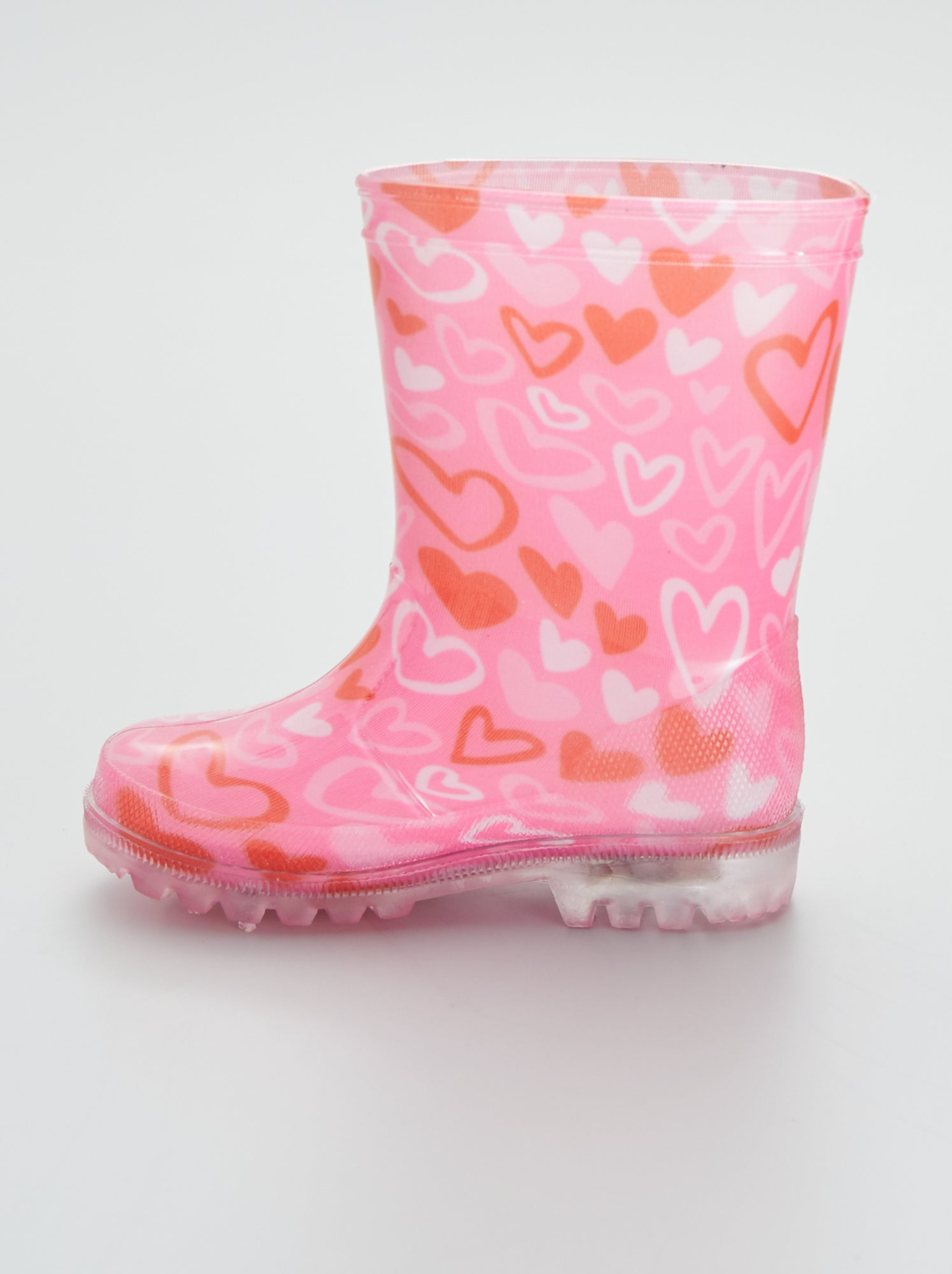 Bottes de pluie lumineuses c urs