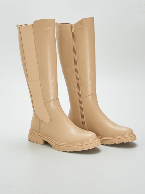 Bottes en simili - Kiabi