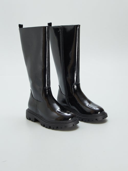 Bottes en simili - Kiabi