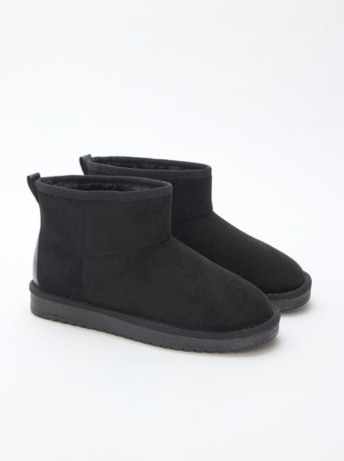 Bottes en suédine - Kiabi