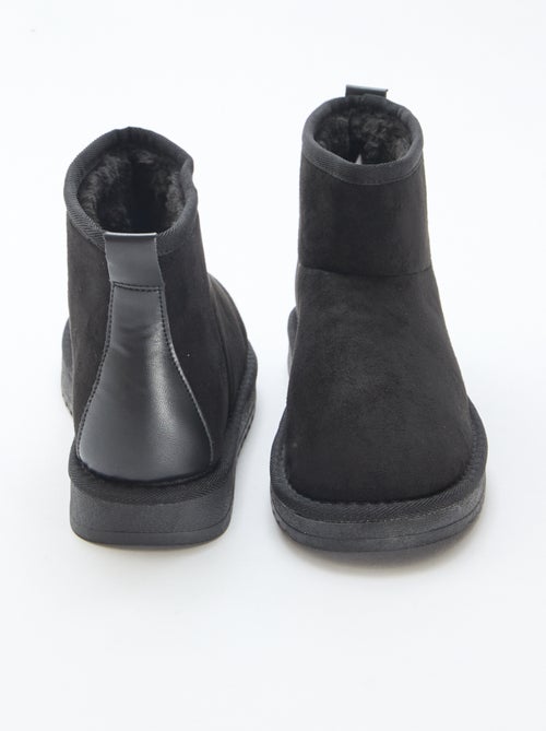 Bottes en suédine - Kiabi