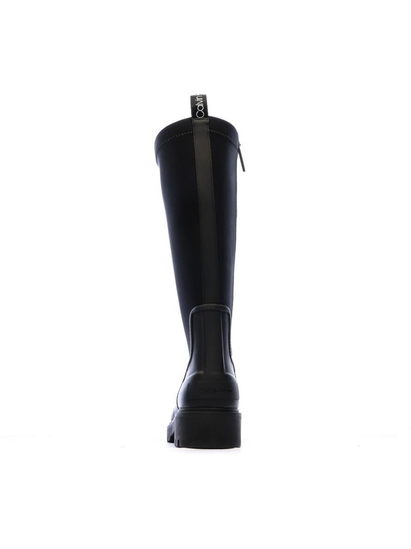 Bottes Femme Calvin Klein Jeans Noir - Kiabi