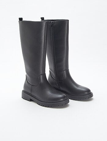 Bottes hautes en simili