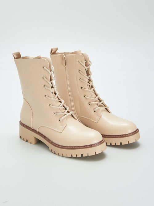 Bottes style rangers - Kiabi