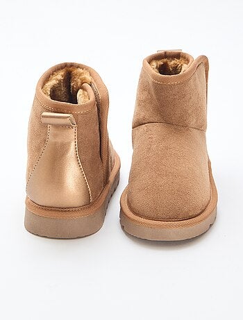 Bottes style sudédois en ubuck