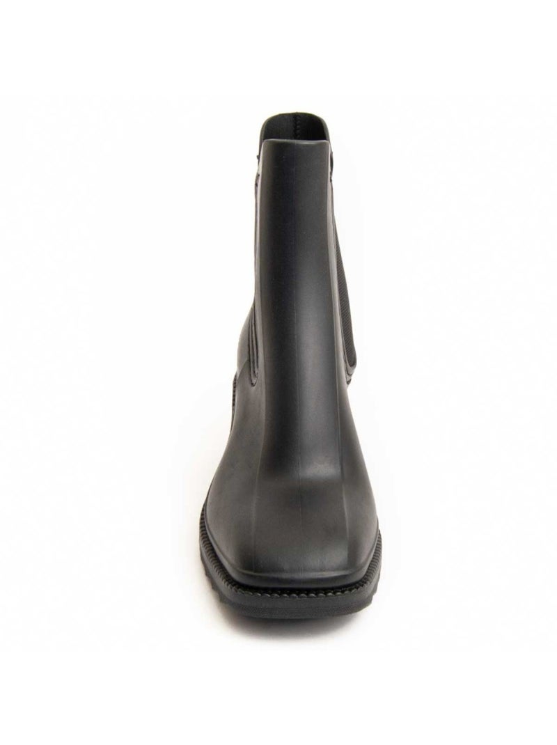 Bottine à Talon Matériel Synthétique Montevita Noir - Kiabi