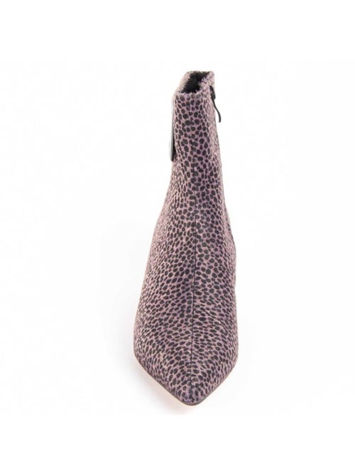 Bottine à Talon Matière Synthétique Et Textile Montevita - Kiabi Bottine à Talon Matière Synthétique Et Textile Montevita - Kiabi