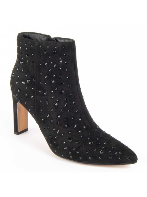 Bottine à Talon Matière Synthétique Et Textile Montevita - Kiabi Bottine à Talon Matière Synthétique Et Textile Montevita - Kiabi