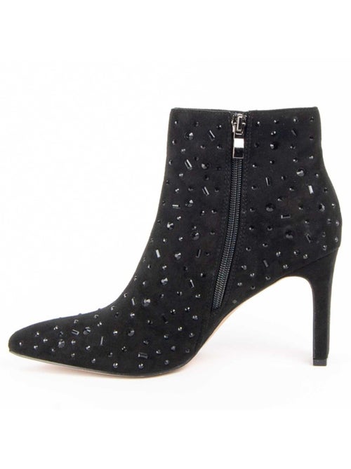 Bottine à Talon Matière Synthétique Et Textile Montevita - Kiabi Bottine à Talon Matière Synthétique Et Textile Montevita - Kiabi