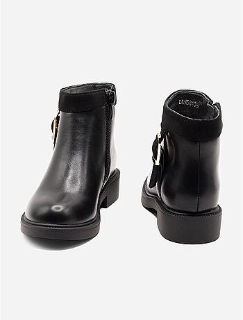 Bottines à bride