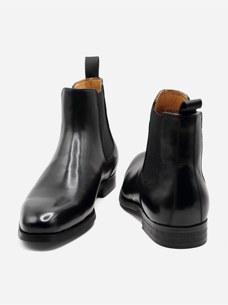 Bottines à enfiler - Bill Tornade Noir - Kiabi