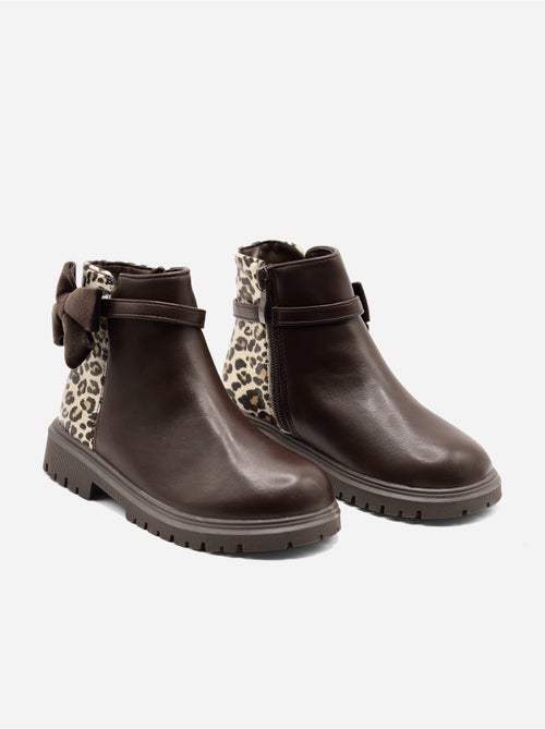 Bottines à imprimés - Kiabi Bottines à imprimés - Kiabi